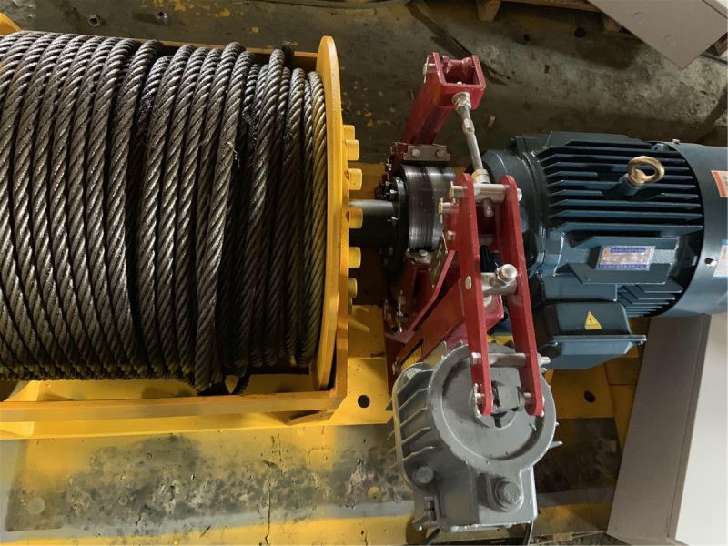 配套卷揚機(jī)用現(xiàn)場調(diào)試
